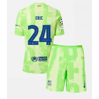 Camisa de time de futebol Barcelona Eric Garcia #24 Replicas 3º Equipamento Infantil 2024-25 Manga Curta (+ Calças curtas)